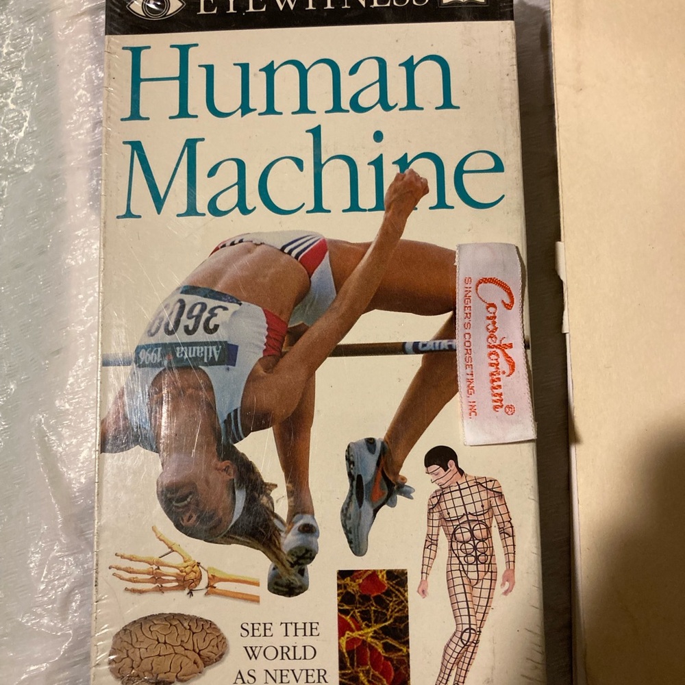 Dk- Eyewitnesses-Human machine VHS 1997-New Sealed